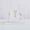 2020 Autumn Winter Mini Cross-body Mobile Phone Shoulder Bag Woven Pearl Tassel Cover-style Female Bag Shoulder Diagonal Bag