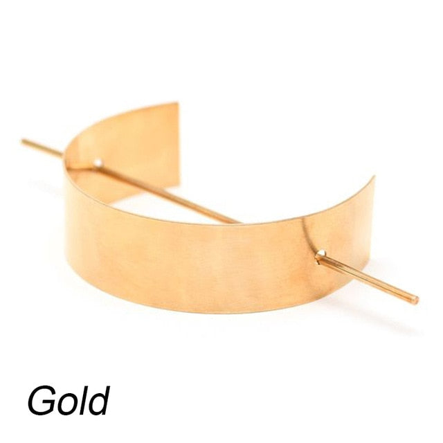 Original Design Alloy Round Top Hairpin Bun Cage Minimalist Bun Holder Cage Hair Stick Girl Hair Accessories Hair Jewelry