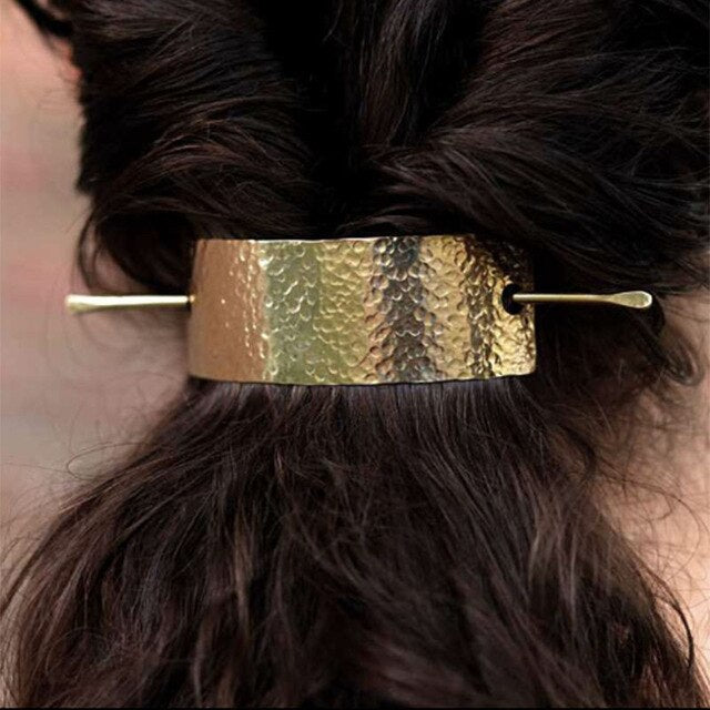 Original Design Alloy Round Top Hairpin Bun Cage Minimalist Bun Holder Cage Hair Stick Girl Hair Accessories Hair Jewelry