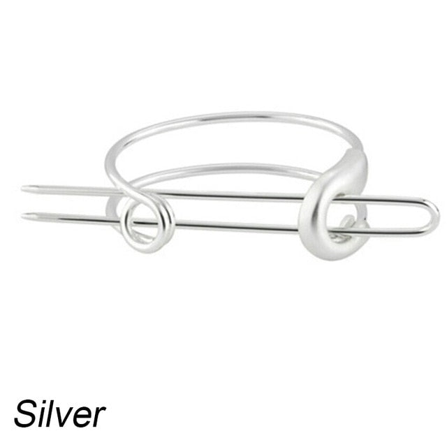 Original Design Alloy Round Top Hairpin Bun Cage Minimalist Bun Holder Cage Hair Stick Girl Hair Accessories Hair Jewelry