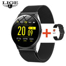 Women Men Smart Electronic Watch Luxury Blood Pressure Digital Watches Fashion Calorie Sport Wristwatch DND Mode For Android IOS