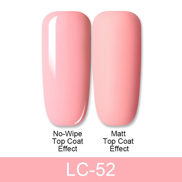 LILYCUTE Matte Gel Nail Polish Matte Top Coat Need 7ML Autumn Color Hybrid Varnish Soak Off UV Gel Nail Art Design Gel Polish