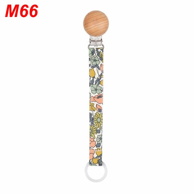 Cotton Linen Baby Pacifier Chain Clip Soother Nipple Holder Clasps Dummy  Attache Feeding Dropship