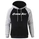 Hoody Cobra Kai Printing New Autumn Warm Man Raglan Hoodies Big Size Harajuku Men Sweatshirt Street Fashion Punk Mens Pullover
