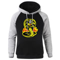 Hoody Cobra Kai Printing New Autumn Warm Man Raglan Hoodies Big Size Harajuku Men Sweatshirt Street Fashion Punk Mens Pullover