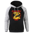 Hoody Cobra Kai Printing New Autumn Warm Man Raglan Hoodies Big Size Harajuku Men Sweatshirt Street Fashion Punk Mens Pullover