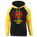 Hoody Cobra Kai Printing New Autumn Warm Man Raglan Hoodies Big Size Harajuku Men Sweatshirt Street Fashion Punk Mens Pullover