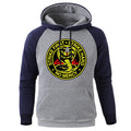 Hoody Cobra Kai Printing New Autumn Warm Man Raglan Hoodies Big Size Harajuku Men Sweatshirt Street Fashion Punk Mens Pullover