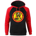 Hoody Cobra Kai Printing New Autumn Warm Man Raglan Hoodies Big Size Harajuku Men Sweatshirt Street Fashion Punk Mens Pullover