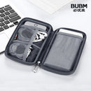 BUBM Portable 20000mAh Power Bank Bag USB Gadgets Cables Wires Organizer  hard disk Protection Storage Bag