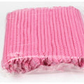 100Pcs Disposable Shower Cap Plastic Waterproof Transparent Color Shower Hat Hotel For Travel Home One Time Bathroom Products