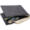 PU Men's Wallet Retro Leather Men's Short Wallet Horizontal Multi-Card Wallet Luxury Wallet Fashion Pure Color Wallet