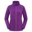 TRVLWEGO Men Women's Fleece Hiking Thermal Jackets Outdoor Sports Climbing Trekking Camping Windbreaker Male Warm Coats