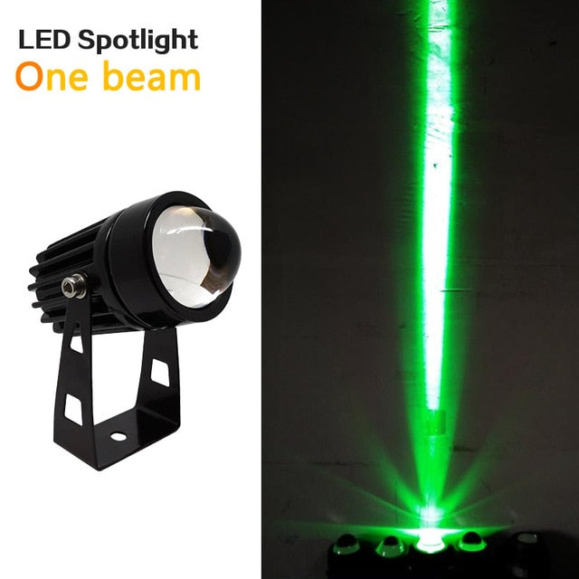 Outdoor LED Wall spotlight 9W 12W landscape Lighting 220V Red Green Blue RGB Wall light IP66 Waterproof one beam lights