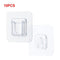 10pcs Double Sided Adhesive Wall Hooks Hanger Strong Transparent Hooks Suction Cup Sucker Wall Storage Holder Home Hook