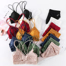Women Lace Bra Sets Seamless Underwear Backless Vest Sexy Panties Padded Bralette Lingerie Ultrathin Briefs Female Intimates