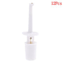 Mini 12Pcs Or 10pcs Single Test Hook Clip Test Probe For Electronic Testing IC Grabber Large Round Crocodile Clip Hook Test Clip
