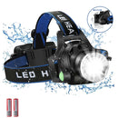 Headlamps 12000lumens Led Headlamp L2/T6 Zoomable Headlight Head Torch Flashlight Head lamp by 18650 battery for Fishing Hunting