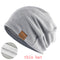 Fashion Bonnet Hat For Men And Women Autumn Knitted Solid Color Skullies Beanies Spring Casual Soft Turban Hats Hip Hop Beanie
