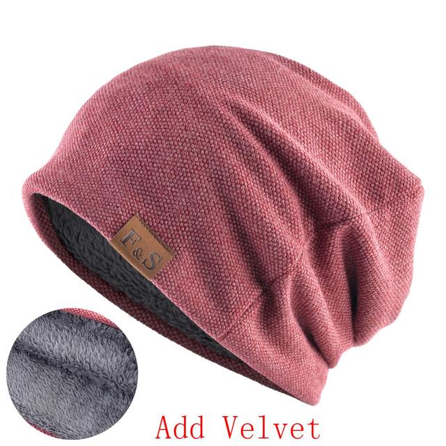 Fashion Bonnet Hat For Men And Women Autumn Knitted Solid Color Skullies Beanies Spring Casual Soft Turban Hats Hip Hop Beanie