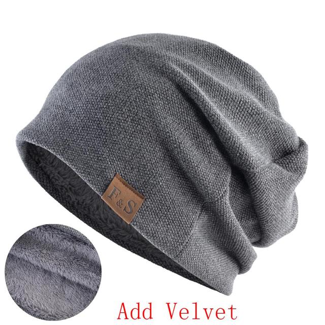 Fashion Bonnet Hat For Men And Women Autumn Knitted Solid Color Skullies Beanies Spring Casual Soft Turban Hats Hip Hop Beanie