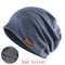 Fashion Bonnet Hat For Men And Women Autumn Knitted Solid Color Skullies Beanies Spring Casual Soft Turban Hats Hip Hop Beanie