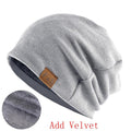 Fashion Bonnet Hat For Men And Women Autumn Knitted Solid Color Skullies Beanies Spring Casual Soft Turban Hats Hip Hop Beanie
