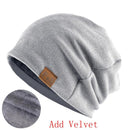 Fashion Bonnet Hat For Men And Women Autumn Knitted Solid Color Skullies Beanies Spring Casual Soft Turban Hats Hip Hop Beanie