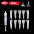 50 Pcs 10/15ml Empty Lip Gloss Tubes with  Funnels Clear Soft Lip Gloss Container Refillable Lipgloss Tubes for DIY Makeup Tool
