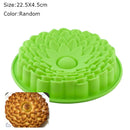 Silicone Cake Molds Flower Crown Shape  Baking  mold kitchen Tool 3D Bread Pastry Mold Pizza Pan DIY Birthday Wedding Party