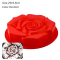 Silicone Cake Molds Flower Crown Shape  Baking  mold kitchen Tool 3D Bread Pastry Mold Pizza Pan DIY Birthday Wedding Party