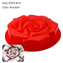 Silicone Cake Molds Flower Crown Shape  Baking  mold kitchen Tool 3D Bread Pastry Mold Pizza Pan DIY Birthday Wedding Party