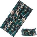 2020 New Multi Functional Bandana Headband Ring Neck Scarf Camouflage Leaves Seamless Tubular Magic Face Scarf Gift for Baby