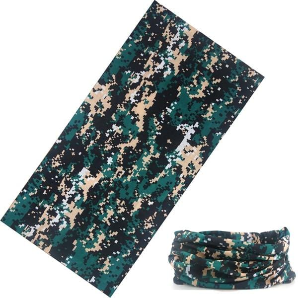 2020 New Multi Functional Bandana Headband Ring Neck Scarf Camouflage Leaves Seamless Tubular Magic Face Scarf Gift for Baby