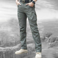 City Military Casual Cargo Pants Elastic Outdoor Army Trousers Men Slim Many Pockets Waterproof Wear Resistant Tactical Pants