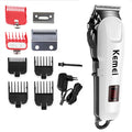 Kemei Electric Hair Clipper Hair cut maching Wireless Trimmer men Professional clipper machine rechargeable hair cut barber 5
