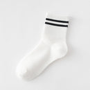 Fashion Socks Cotton Rainbow Stripes Christmas Gift Classic Warm Casual Tide Harajuku Funny Cute Pop Korean Socks For Women