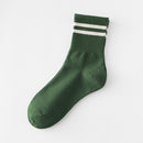 Fashion Socks Cotton Rainbow Stripes Christmas Gift Classic Warm Casual Tide Harajuku Funny Cute Pop Korean Socks For Women
