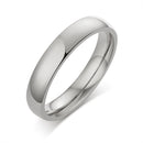 Letdiffery Simple 2/4/6/8mm Stainless Steel Wedding Rings Golden Smooth Women Men Couple Ring Fashion Jewelry