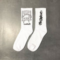 Japanese Cotton Cartoon Pattern Hip Hop Style Breathable Mid Tube Socks Skateboard Socks 1Pair Soft Long Sock for Men