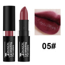 12 Colors Matte Lipstick Lip Gloss Cosmetic For Makeup Long Lasting Moisture Make Up Waterproof Lipstick Lips Tint Pomade TSLM5