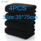 100% cottonnon-fading black towel jacquard soft bamboo fiber towel thickened absorbent black towel for home hotel beauty salon