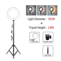 LED Light Ring Lamp Tripod Round Selfie ring light with Tripod for Mobile Phone tiktok youtube Photography Lamp Hoop Ringlights