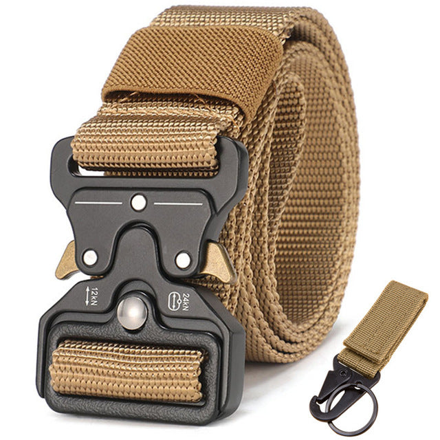 125-140long big size Belt Male Tactical military Canvas Belt Outdoor Tactical Belt men's Military Nylon Belts Army ceinture hom