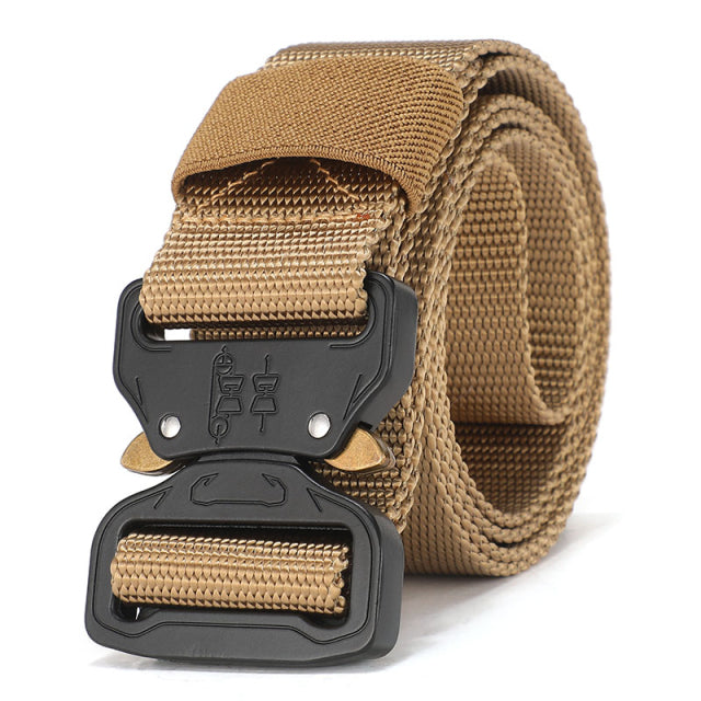 125-140long big size Belt Male Tactical military Canvas Belt Outdoor Tactical Belt men's Military Nylon Belts Army ceinture hom