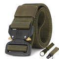 125-140long big size Belt Male Tactical military Canvas Belt Outdoor Tactical Belt men's Military Nylon Belts Army ceinture hom
