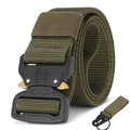125-140long big size Belt Male Tactical military Canvas Belt Outdoor Tactical Belt men's Military Nylon Belts Army ceinture hom