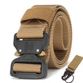 125-140long big size Belt Male Tactical military Canvas Belt Outdoor Tactical Belt men's Military Nylon Belts Army ceinture hom