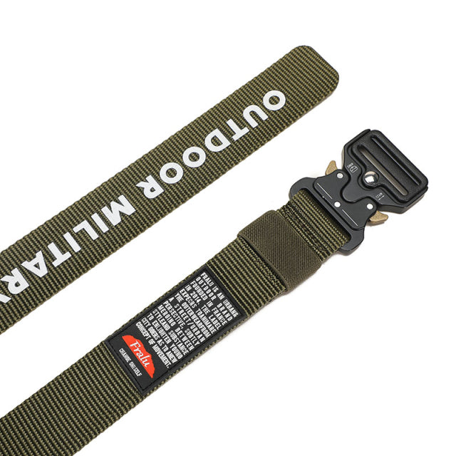 125-140long big size Belt Male Tactical military Canvas Belt Outdoor Tactical Belt men's Military Nylon Belts Army ceinture hom