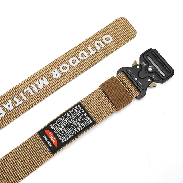 125-140long big size Belt Male Tactical military Canvas Belt Outdoor Tactical Belt men's Military Nylon Belts Army ceinture hom